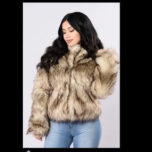 Faux Fur Coat